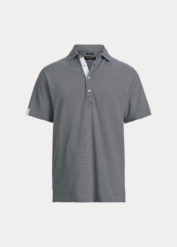 Men's Ralph Lauren Classic Fit Stretch Lisle Polos | 391745TSN